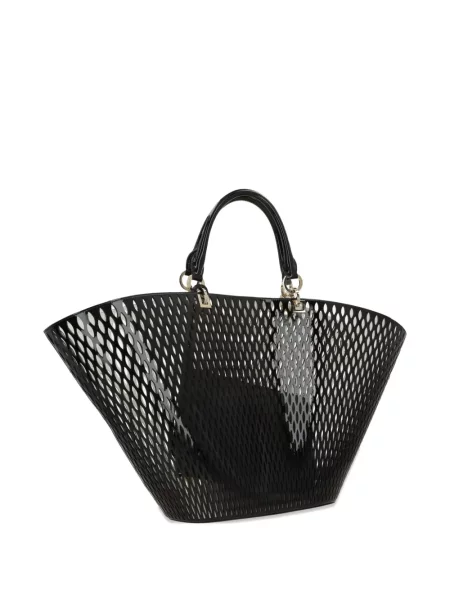 Geantă shopper Tom Ford din piele negru
