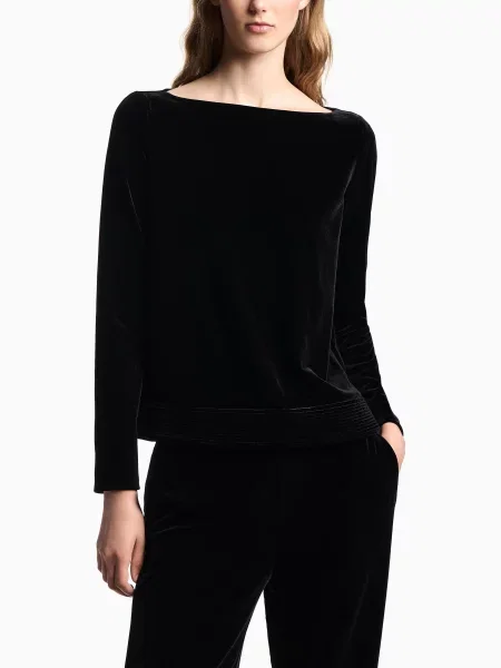 Свитшот Emporio Armani черный