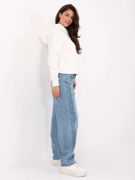 Pantaloni Sublevel alb