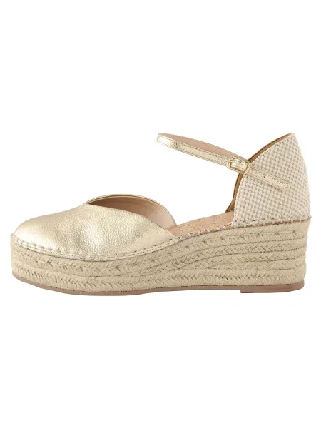 Next Espadrile Forever Comfort' auriu