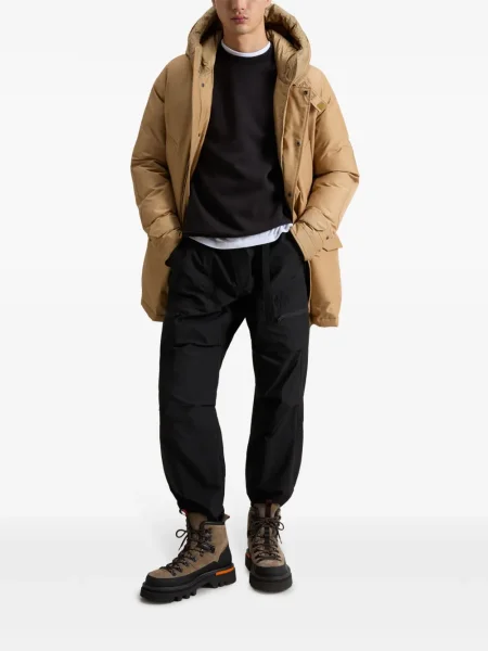 Hanorac Woolrich cu imagine negru