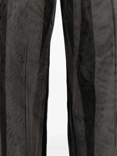 Pantaloni Quetsche din tul negru