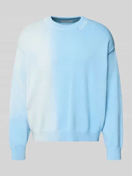 Sweter z dzianiny z cieniowaniem model ‘ANOTHER STICH’ Another Cotton Lab