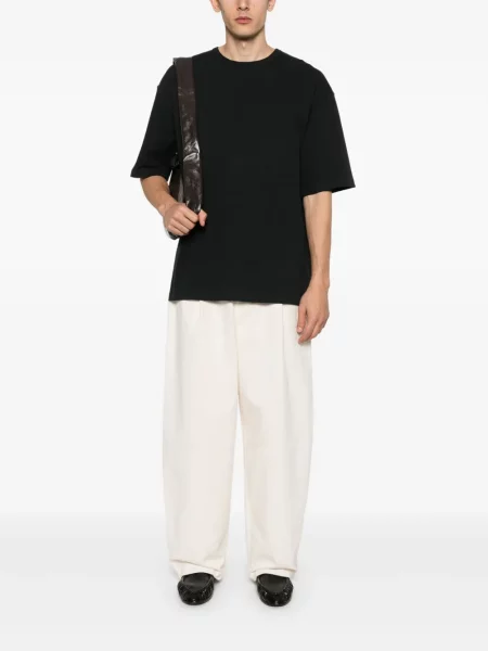 Tricou Lemaire din jerseu negru