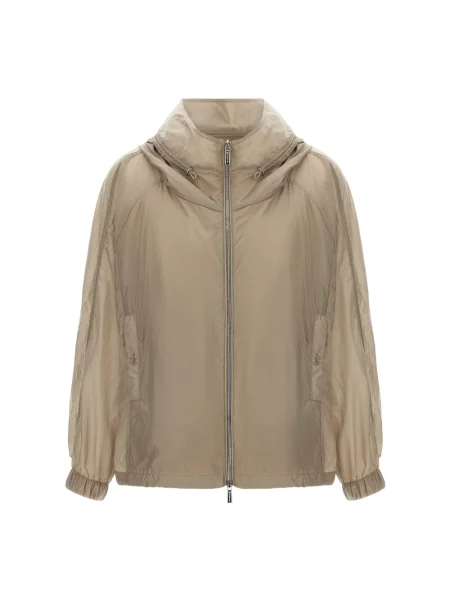 Krótka wiatrówka Moorer beżowa