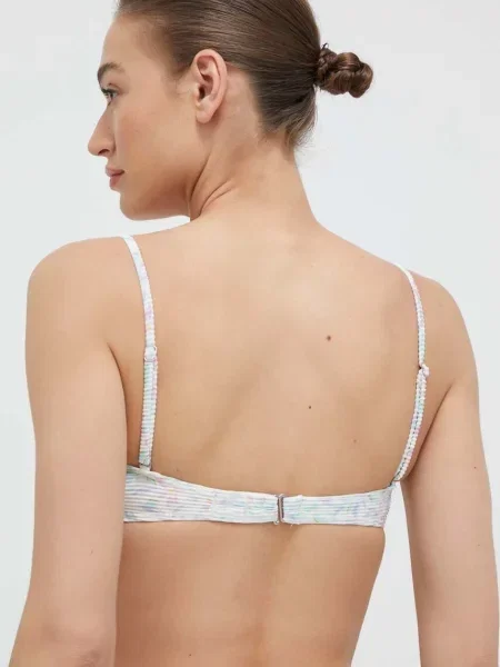 Olcsóbban. Fürdőruha felső Billabong Sweet Oasis Tanlines Bandeau salt crystal. Méret: fehér