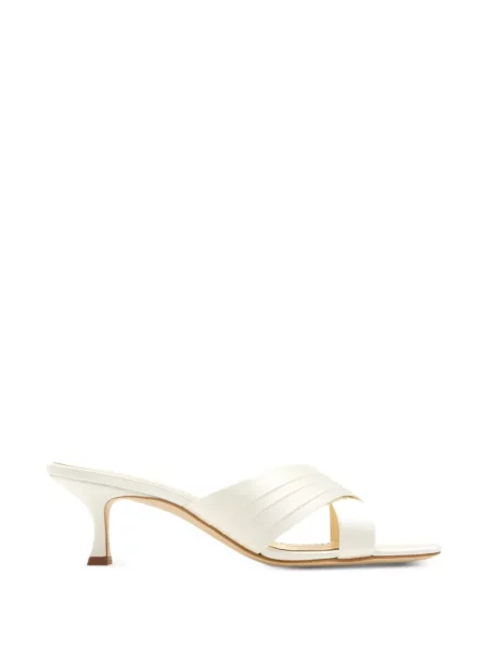 Papuci tip mules Manolo Blahnik cu bretele