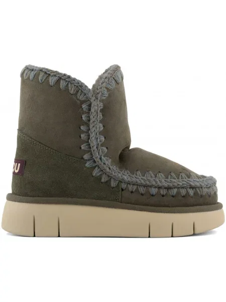 Botine Mou verde