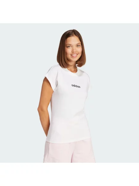 Koszulka Essentials Linear Cotton biała