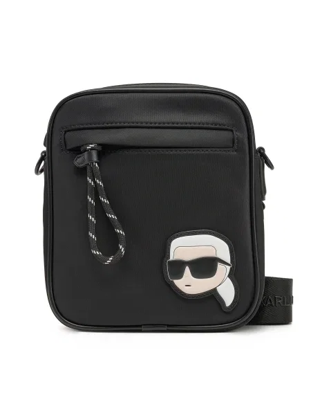 Чанта през рамо Karl Lagerfeld K/IKON черно