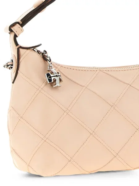 Matlasat geantă Tory Burch din piele roz