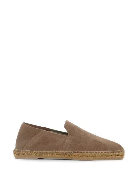 Espadrile Castaner din piele de căprioară maro