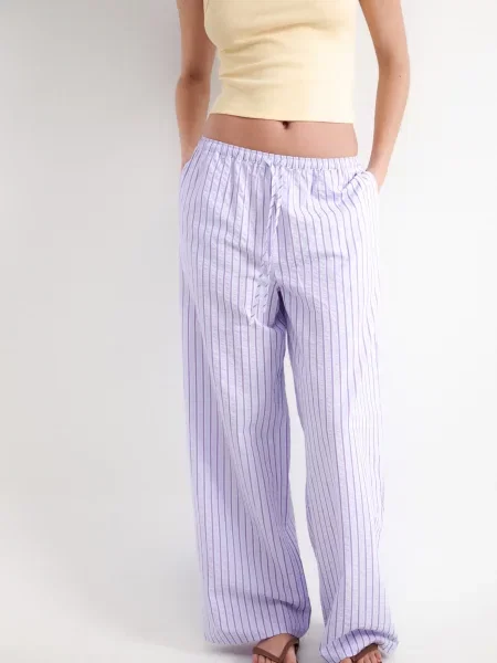 BALMOHK Pantaloni lila / mov liliachiu