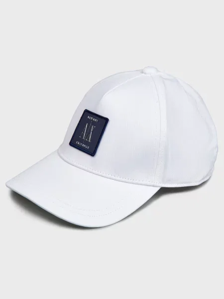 Кепка Armani Exchange біла