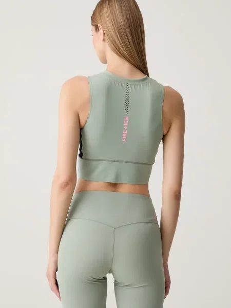 BOGNER Fire+Ice edzős top női CAIA zöld