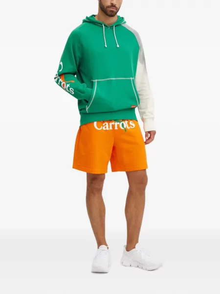 Hanorac cu glugă Puma cu imagine verde