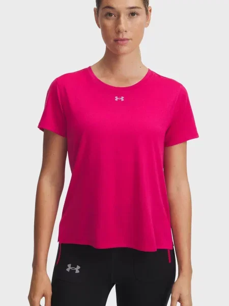 Спортивная футболка Under Armour для бега красная