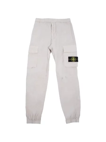 Pantaloni cargo Stone Island cu strasuri