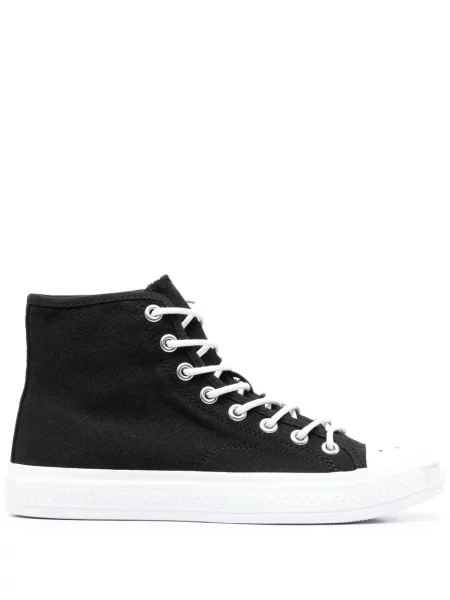 Șapcă Acne Studios din dantelă negru