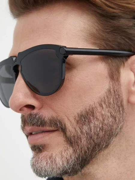 Сонцезахисні окуляри Burberry чорний