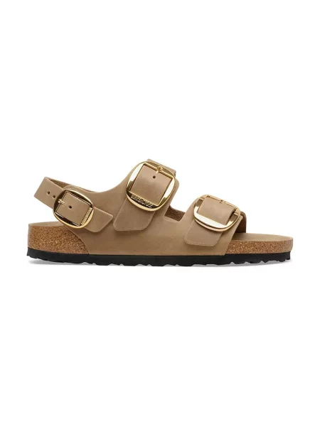 Шкіряні сандалі Birkenstock Milano Big Buckle