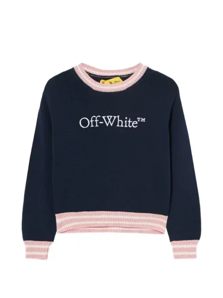 Sweter dziecięcy Off-white biały