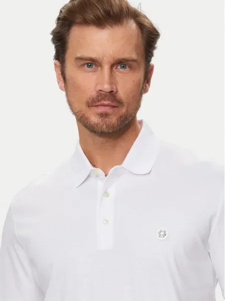 Polo majica Boss bela