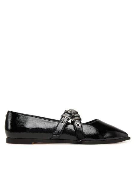 Buffalo Baleriny Marly Cross czarny