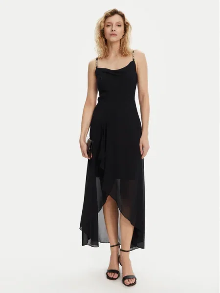 Morgan Rochie cocktail Bleumarin