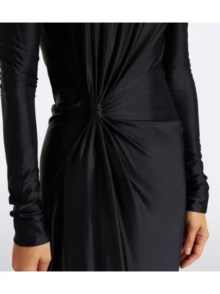 Rochie Victoria Beckham din jerseu negru