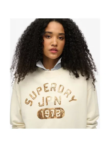 Bluza Superdry beżowa