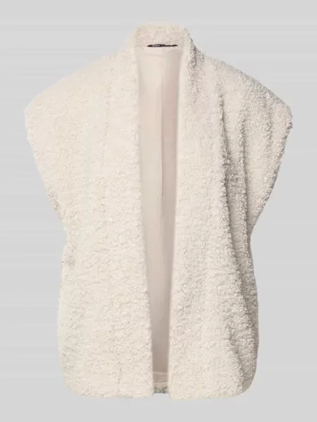 Kamizelka o kroju relaxed fit z imitacji futerka model ‘NAYA’ Only