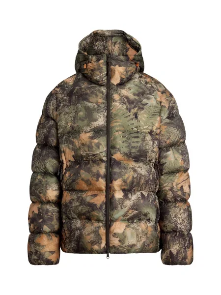 Polo Ralph Lauren Geacă de iarnă maro cappuccino / oliv negru