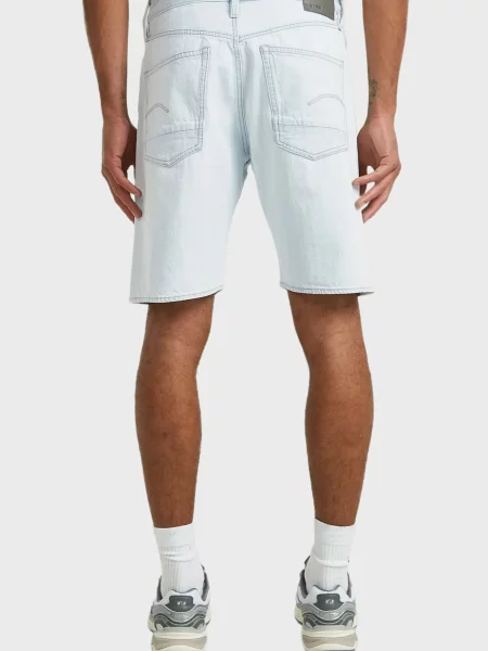 Джинсовые шорты G-star Raw голубые