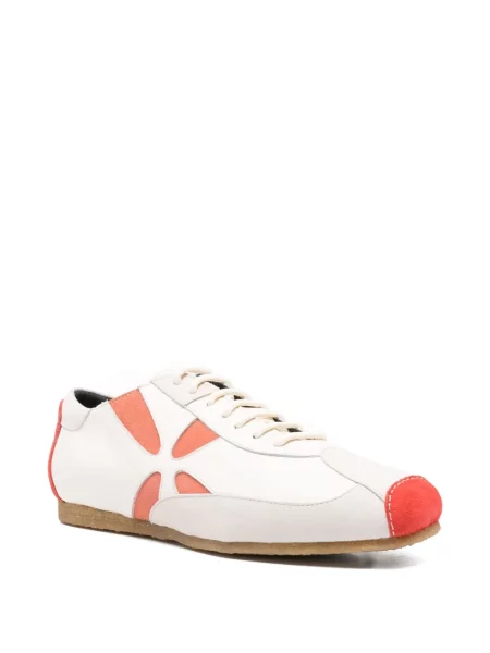 Sneakerși Stefan Cooke din piele cu model floral