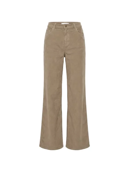 Pantaloni Twinset de catifea cord