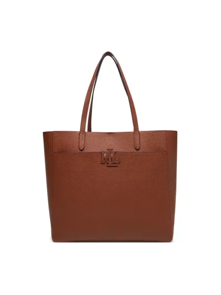 Torebka LAUREN RALPH LAUREN brązowa