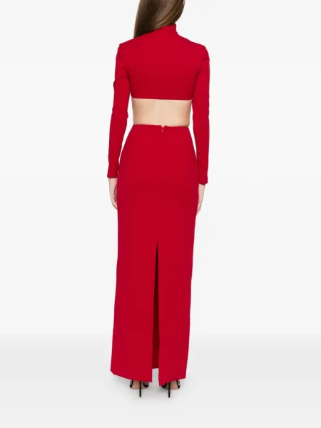 Rochie maxi Solace London de costum roșu