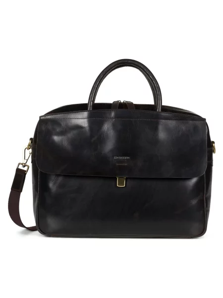 Torba na laptopa Howard London brązowa