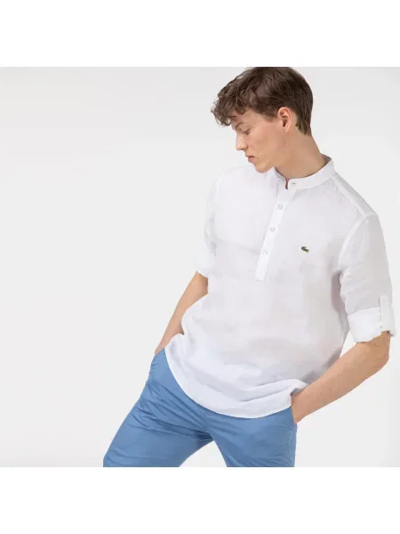 Рубашка Lacoste бежевая