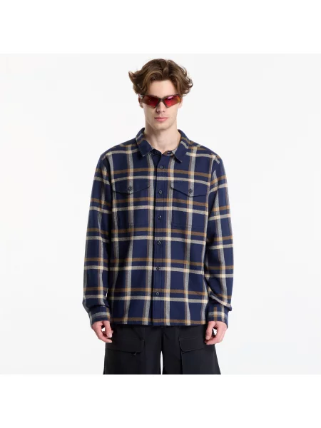 Риза Patagonia M's Fjord Flannel Shirt Crossing: New Navy L военноморски сили