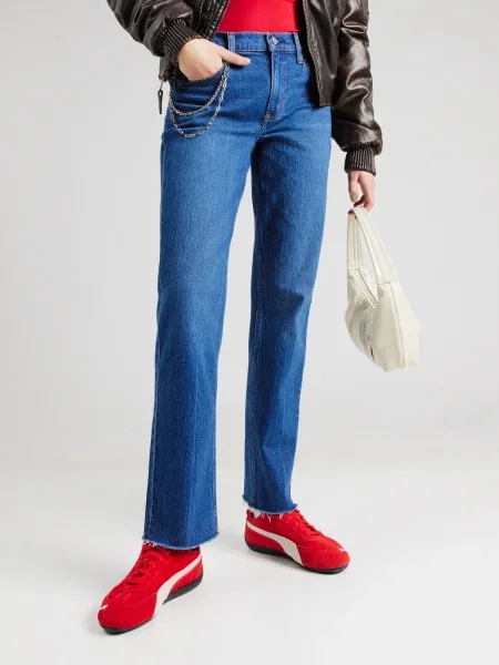 Abercrombie & Fitch Jeans denim albastru