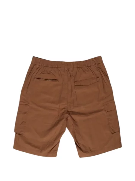 Cu centură pantaloni scurți cargo Hamaki-ho maro