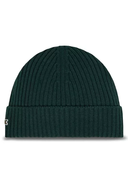 Lacoste čiapka vlnená zelená