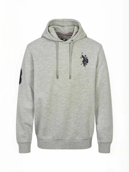 U.S. POLO ASSN. Pulover UMDijar amestecat gri