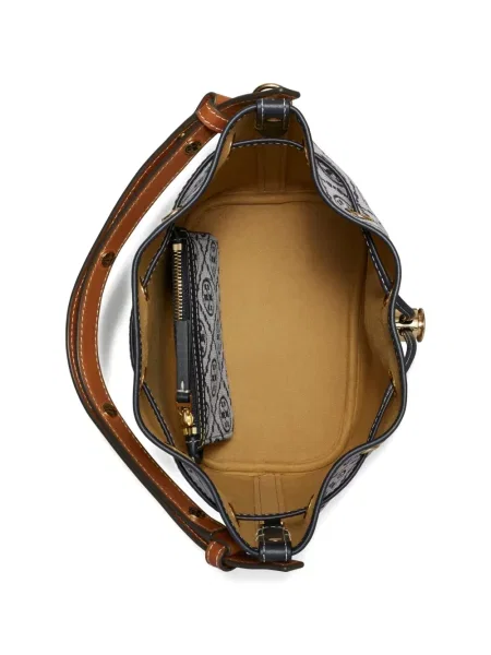 Geantă bucket Tory Burch albastru