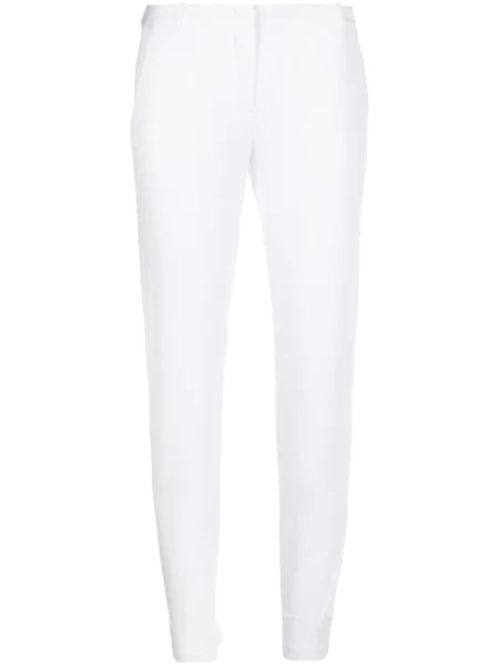 Decupat pantaloni Fabiana Filippi alb