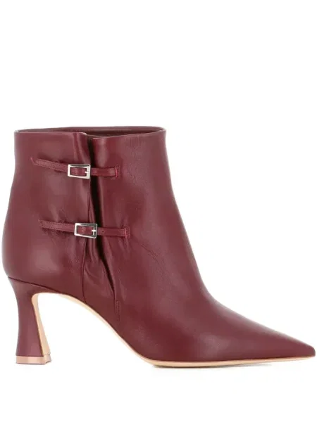 Botine Malone Souliers din piele roșu