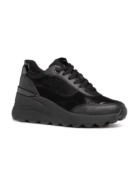 Sneakersy Geox czarne
