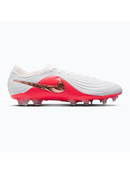 Încălțăminte de fotbal pentru bărbați Nike Tiempo Maestro Elite White/Bright Crimson/Blur alb